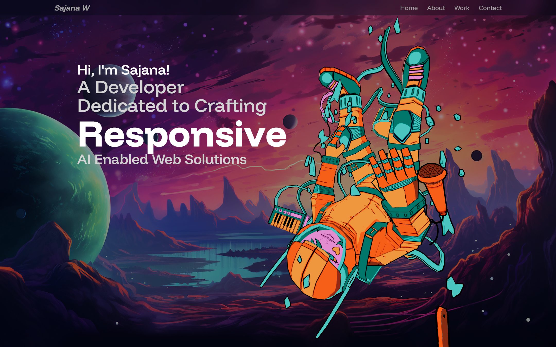 Sajana Wijesinghe — website